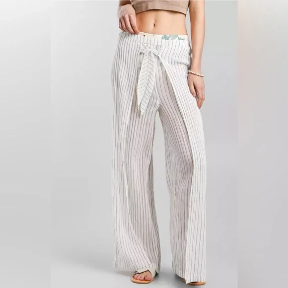 Billabong Wandering Soul Flyaway Beachy Boho Casual Pants Size Large - Picture 1 of 8